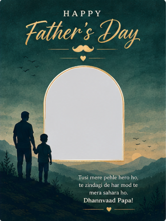 Father's Day card design 6